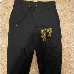 Black joggers